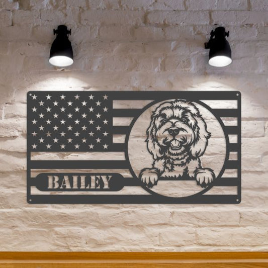 American Flag Cavoodle
