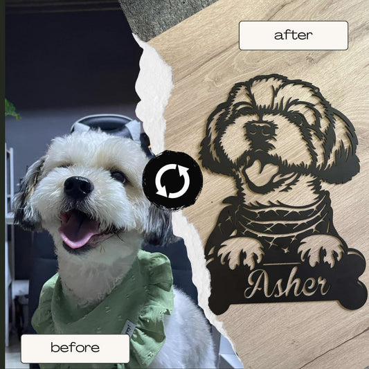 Turn Your Dog Pics Into A Piece Of Art