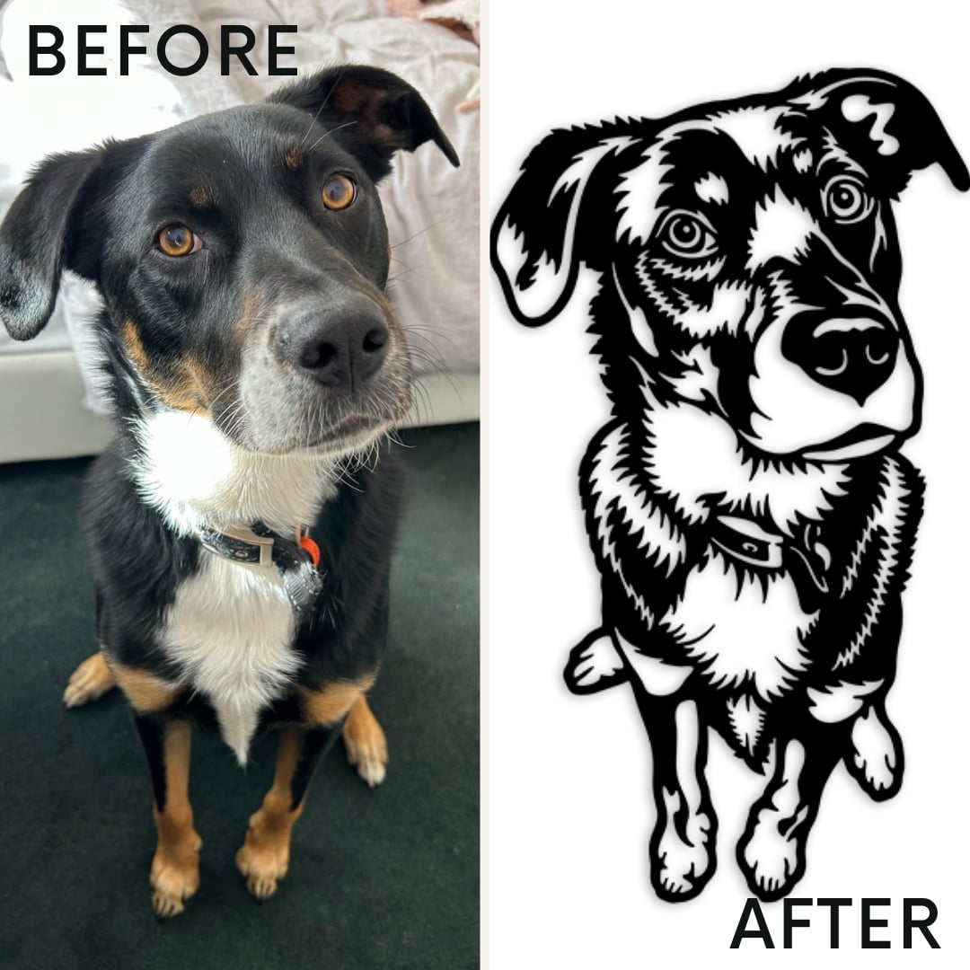 Turn Your Dog Pics Into A Piece Of Art