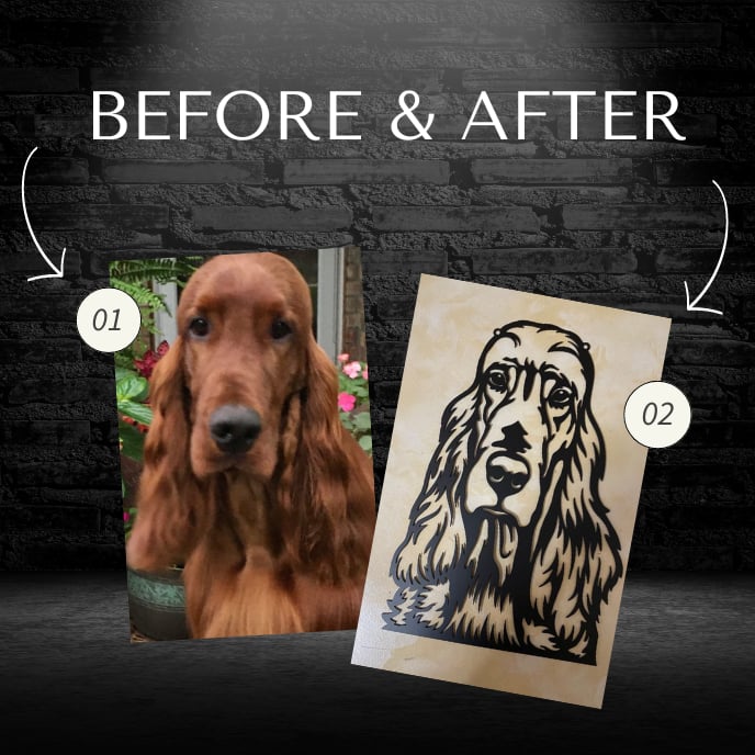 Turn Your Dog Pics Into A Piece Of Art