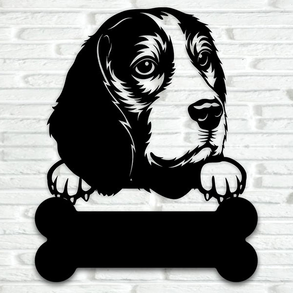 Beagle Metal Art - Metal Dogs