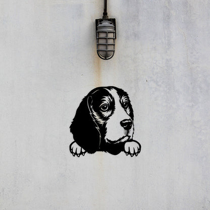 Beagle Metal Art - Metal Dogs