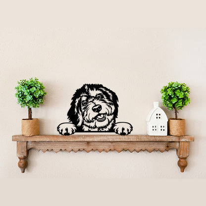 Bernedoodle Metal Art