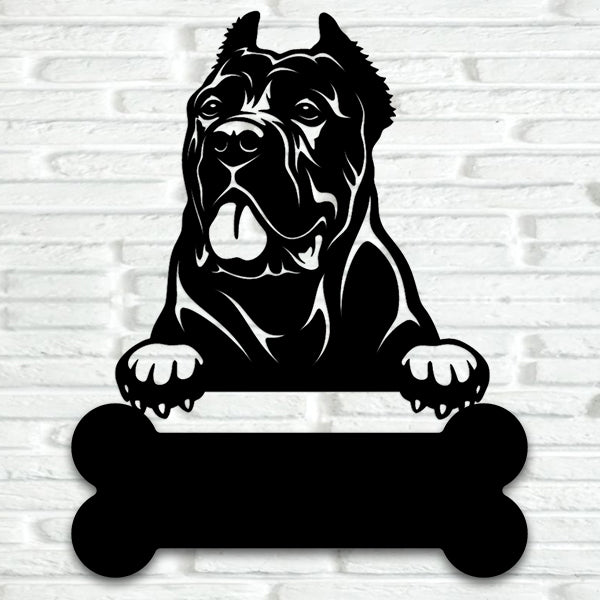 Cane Corso Metal Art - Metal Dogs