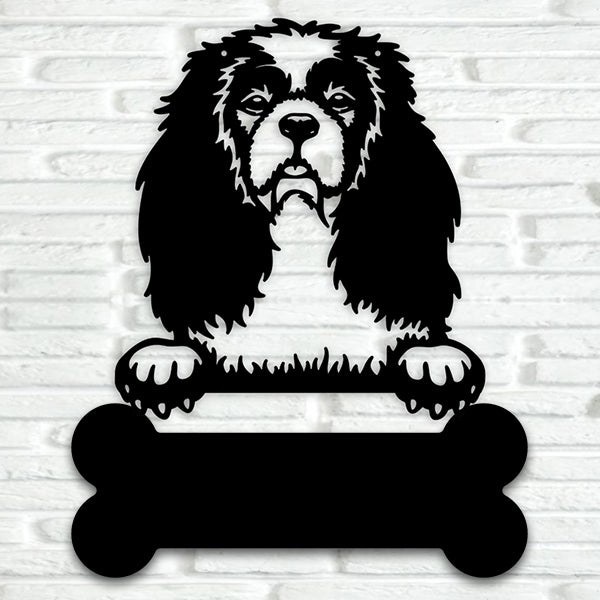 Cavalier King Charles Spaniel Metal Art - Metal Dogs