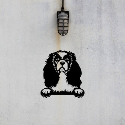Cavalier King Charles Spaniel Metal Art - Metal Dogs