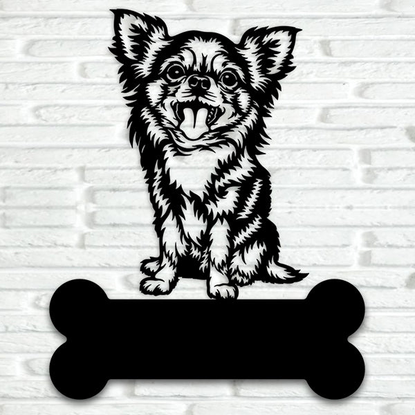 Chihuahua Metal Art Version 5 - Metal Dogs