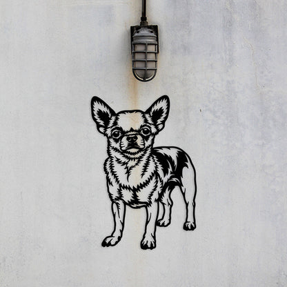 Chihuahua Metal Art Version 6 - Metal Dogs
