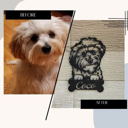 Turn Your Dog Pics Into A Piece Of Art