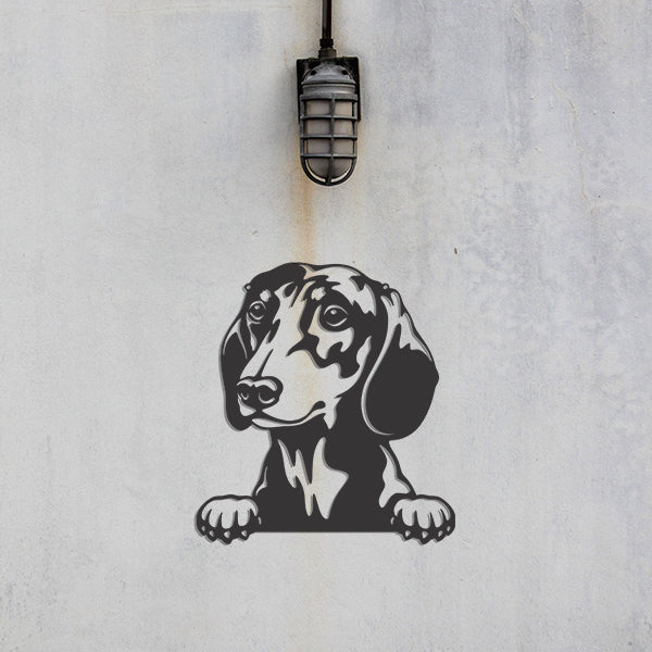 Dachshund Metal Art - Metal Dogs