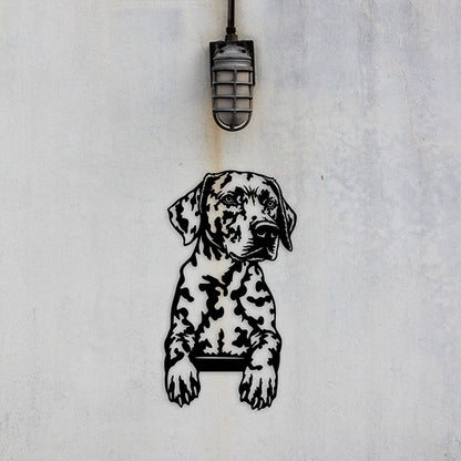 Dalmatian Metal Art - Metal Dogs
