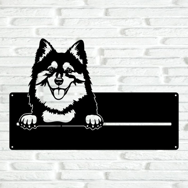 Finnish Lapphund Metal Sign