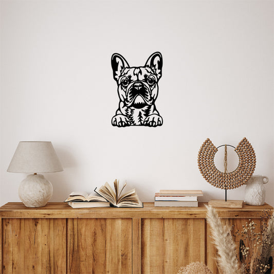 French Bulldog Version 4 Metal Art - Metal Dogs