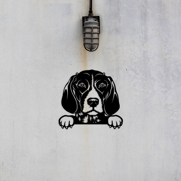 German Shorthaired Pointer Metal Art - Metal Dogs