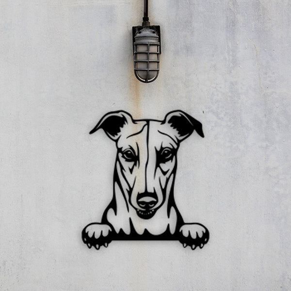 Greyhound Metal Art - Metal Dogs