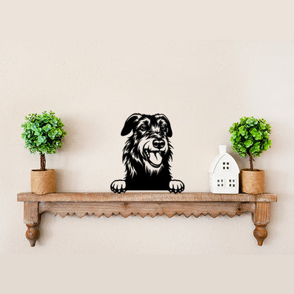 Irish Wolfhound Metal Art