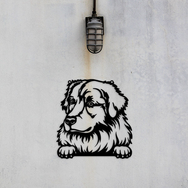 Maremmano-Abruzzese Sheepdog Metal Art - Metal Dogs