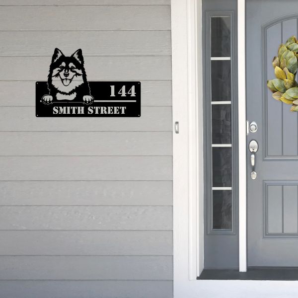 Finnish Lapphund Address Sign