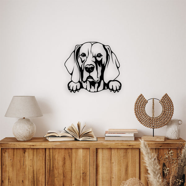 Weimaraner Decor - Dog Metal Art