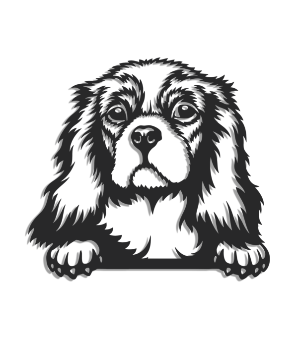 Cocker Spaniel Metal Art - Image 3