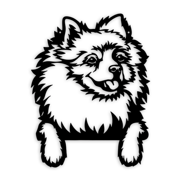 Pomeranian Metal Art - Image 6